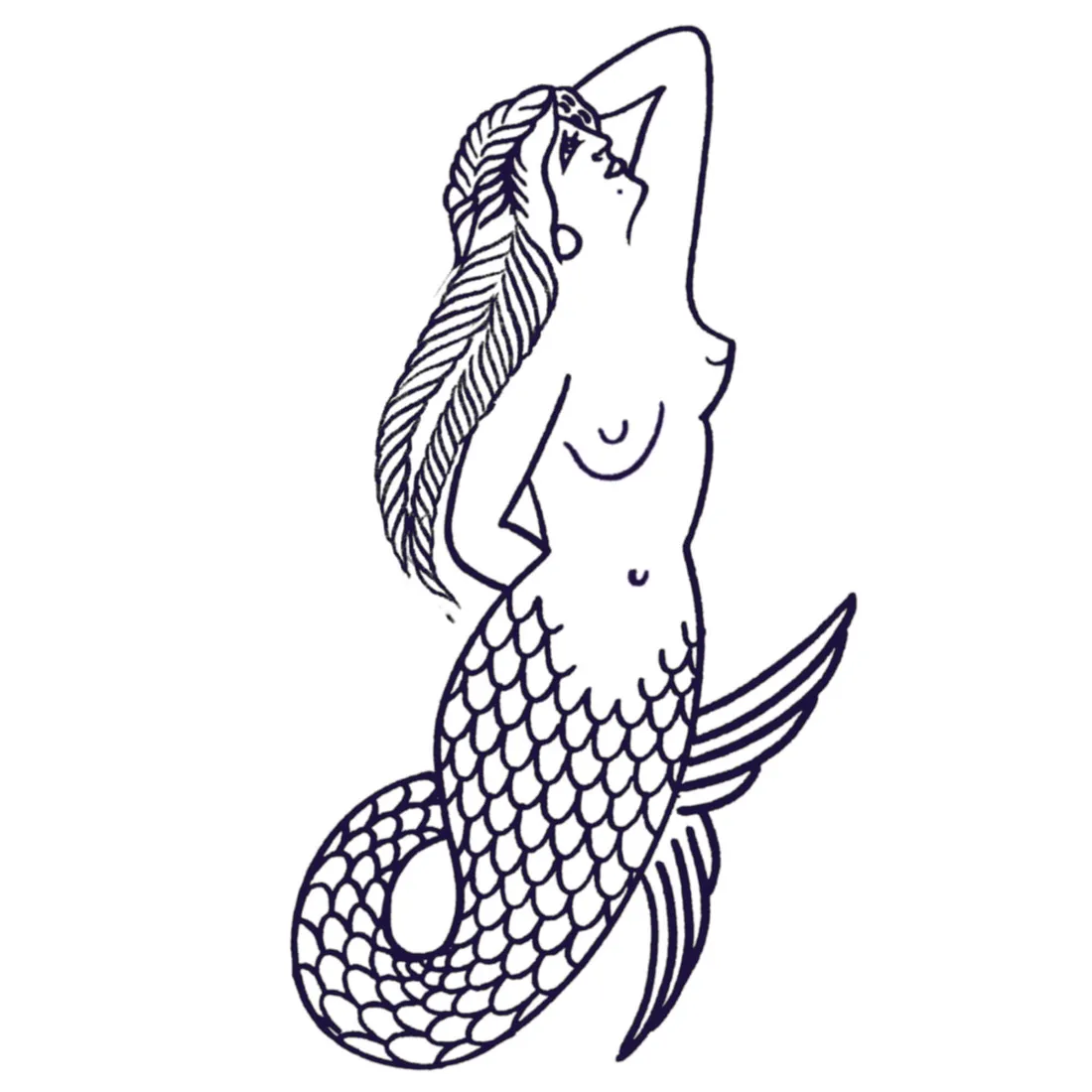 Sirène — F.03, disponible — pièce unique 1/1
